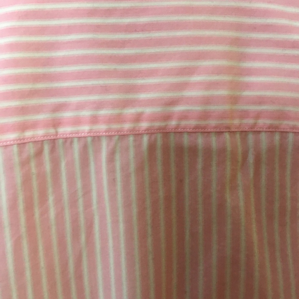 Fun, Peppermint Striped Fitted Button Down,Saks. - image 7